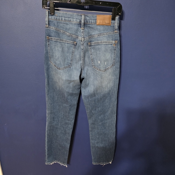 Madewell Women's The Perfect Vintage Crop Jean Size 24 - Picture 2 of 6